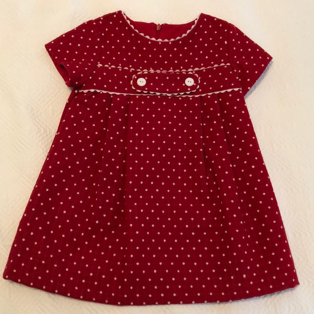 Bella Bliss Christmas dress, size 2T